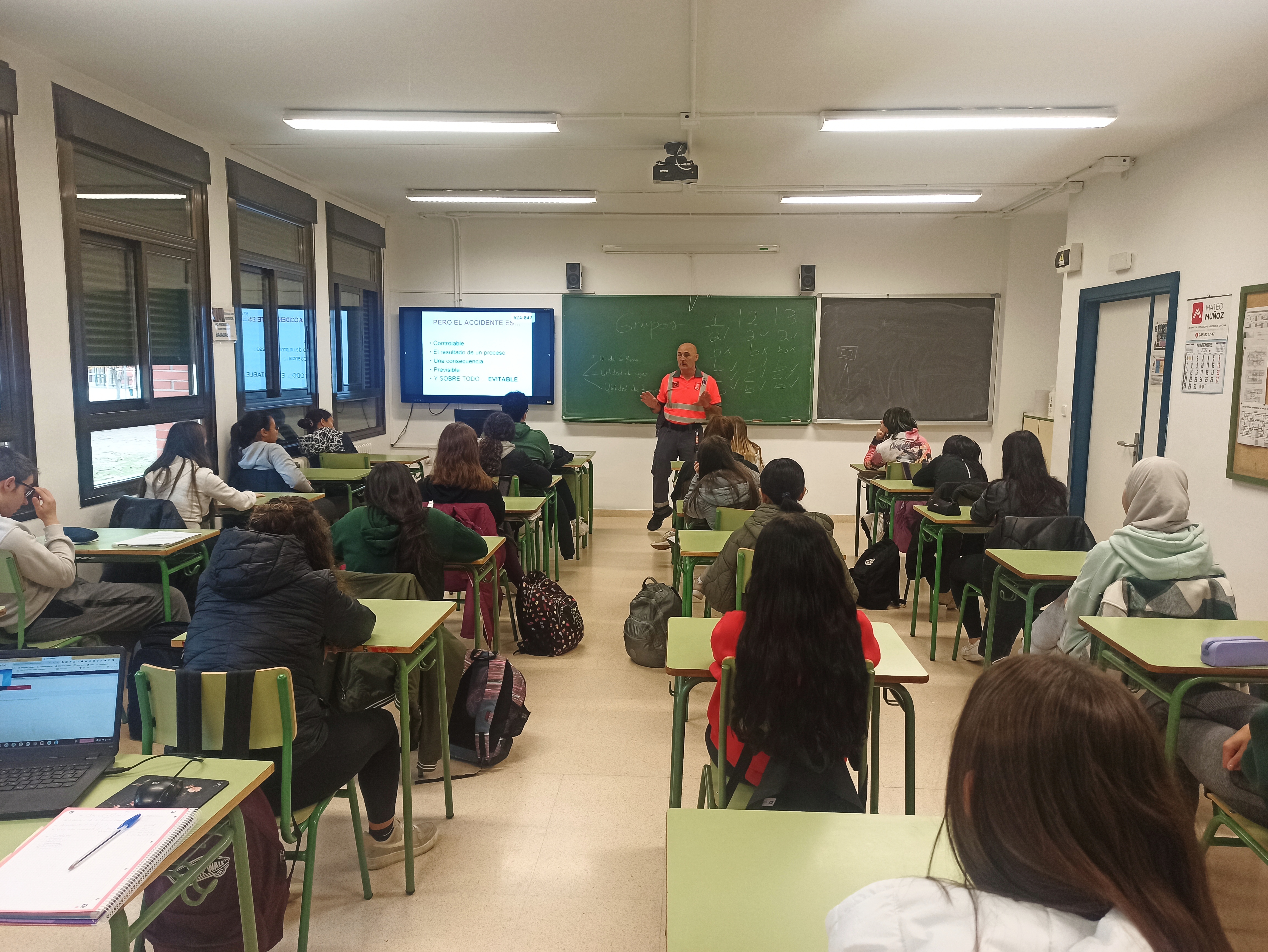 Educación vial en el IES Valle del Ebro